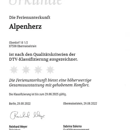 Alpenherz Obermaiselstein